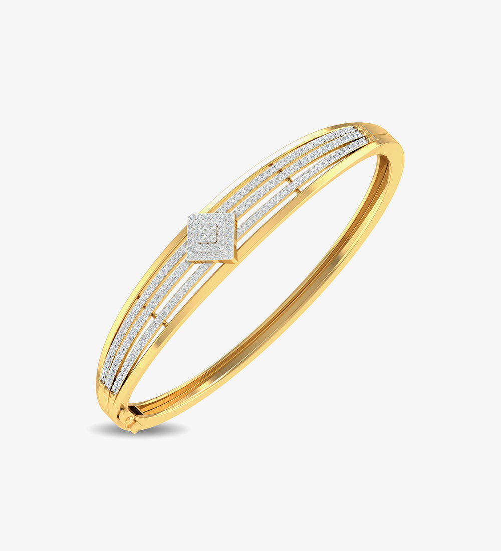 Diamond - Latest Diamond Bangles Designs For Women -