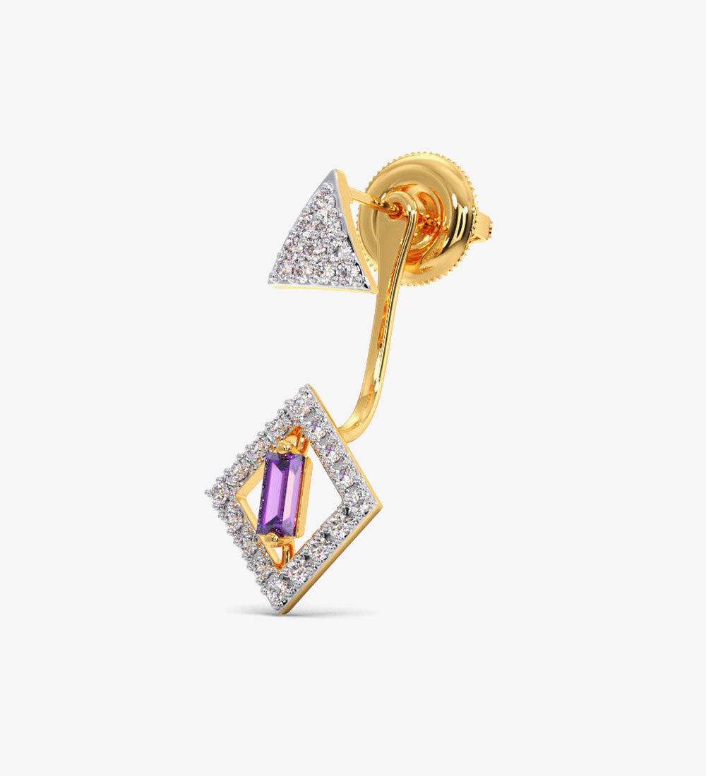 Pendant - New Aathviha Gold Diamond Stud Earrings -