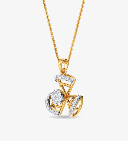 Pendant - Diamond Ed Pendant Yellow Gold / 14KT -