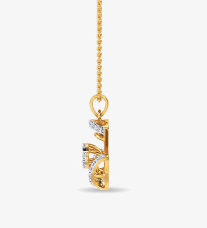 Pendant - Diamond Ed Pendant Yellow Gold / 14KT -