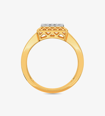 bracelet - Casual Thomas Diamond Ring Yellow Gold -