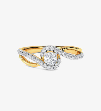 Accessories - Real Diamond Jewellery Gold Diamond Ring -