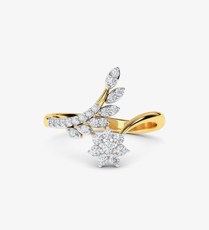 Rings - The Tepo 18kt Diamond Yellow Gold Ring -
