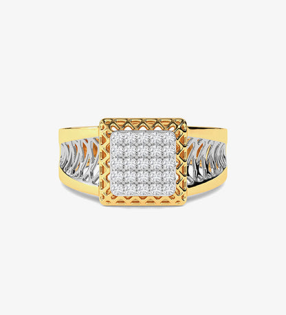 bracelet - Casual Thomas Diamond Ring Yellow Gold -