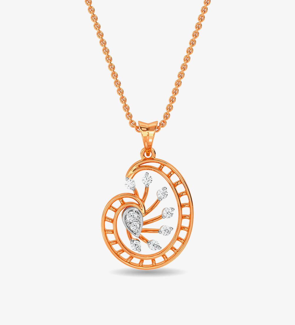 Accessories - Beautiful Lohan Pendant From Kisna Yellow Gold - darksalmon
