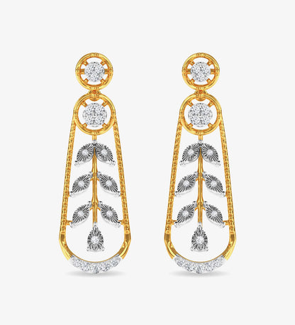 Gold - Traci Diamond Necklace Set Rose Gold - gold