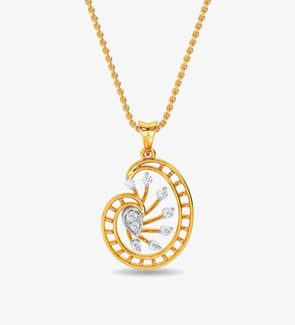 Accessories - Beautiful Lohan Pendant From Kisna Yellow Gold - gold